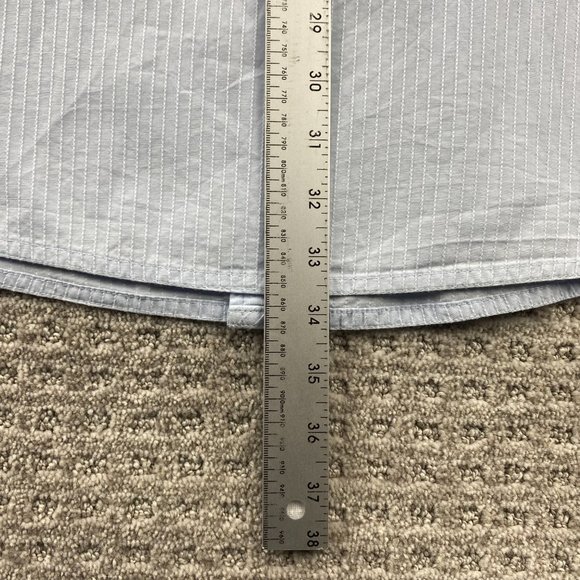 Panhandle Slim Western Shirt Men Extra Large XL Blue Button Up Pearl Snap Cowboy - Picture 13 of 13